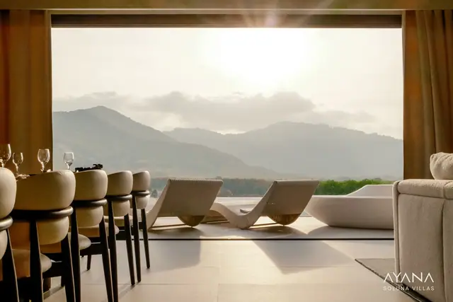 AYANA Soluna Villas — Терраса у бассейна, Банг Тао и Лагуна, Пхукет
