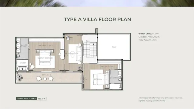 AYANA Soluna Villas — Тип A — 2-й этаж · 134 м², Банг Тао и Лагуна, Пхукет