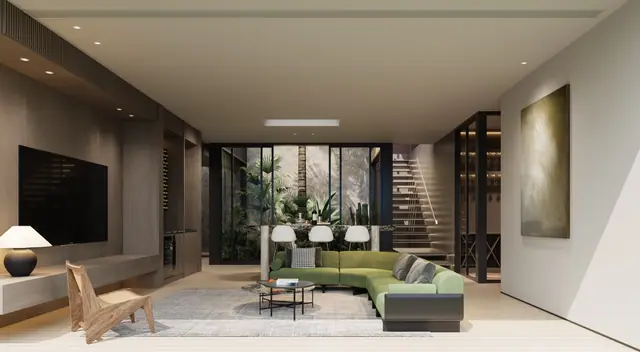 AYANA Soluna Villas — Гостиная, тип D, Банг Тао и Лагуна, Пхукет