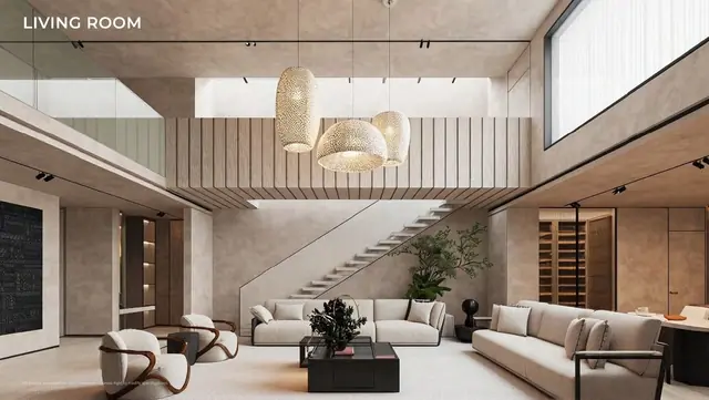 AYANA Soluna Villas — Двусветная гостиная, тип B, Банг Тао и Лагуна, Пхукет