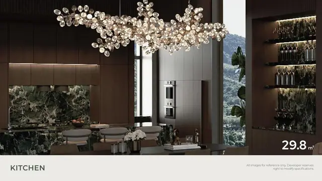 AYANA Soluna Villas — Кухня, тип D, Банг Тао и Лагуна, Пхукет