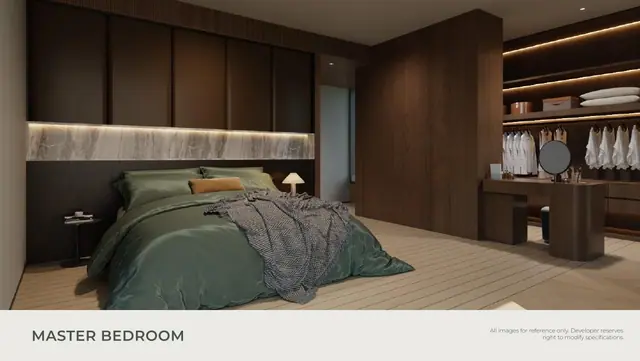 AYANA Soluna Villas — Мастер-спальня с гардеробной, тип D, Банг Тао и Лагуна, Пхукет
