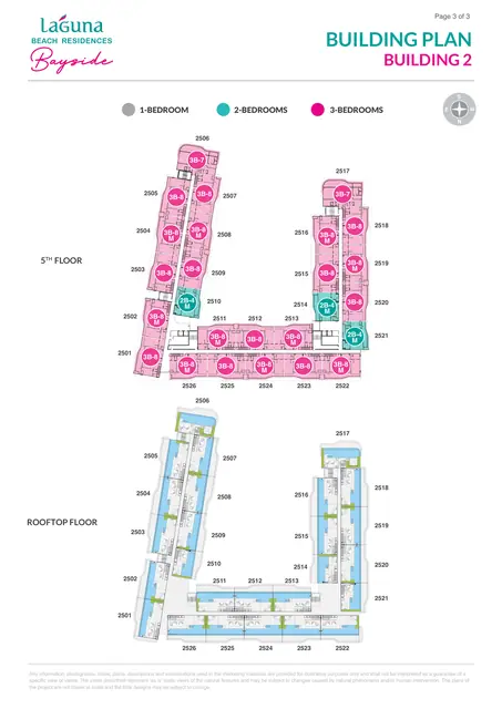 Bayside Laguna Beach Residences — Корпус 2 — лист 3, Банг Тао и Лагуна, Пхукет