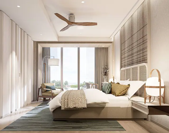 Bellaguna Lake Residences — Спальня с панорамным окном, Банг Тао и Лагуна, Пхукет