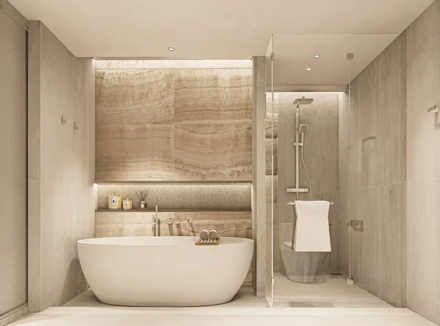 Bellaguna Lake Residences — Ванная с душевой, Банг Тао и Лагуна, Пхукет
