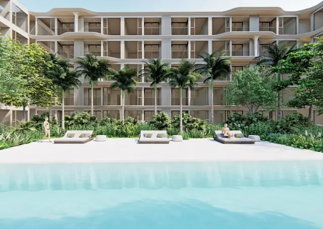 Bellevue Beachfront — Пальмовая терраса у воды, Лаян, Пхукет