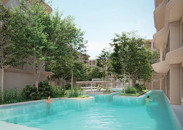 Bellevue Beachfront — Зелёные острова в бассейне, Лаян, Пхукет
