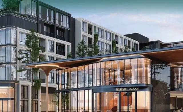 Bellevue Lagoon — Фасад с клубной зоной, Банг Тао и Лагуна, Пхукет