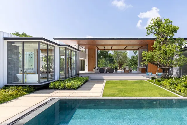 Botanica Chalong Bay — Бассейн и терраса виллы, Чалонг, Пхукет