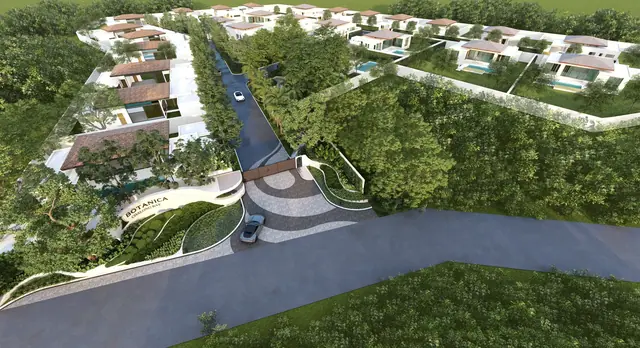Botanica Chalong Bay — Посёлок с высоты, Чалонг, Пхукет