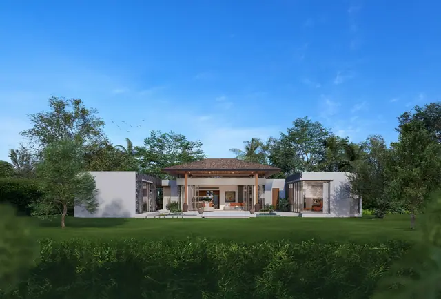 Botanica Grand Avenue — Tropical Balinese · Фасад виллы, Лаян, Пхукет