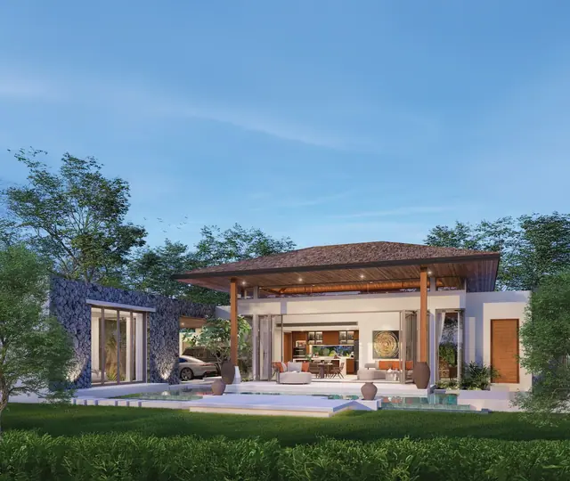Botanica Grand Avenue — Фасад с широким навесом, Лаян, Пхукет