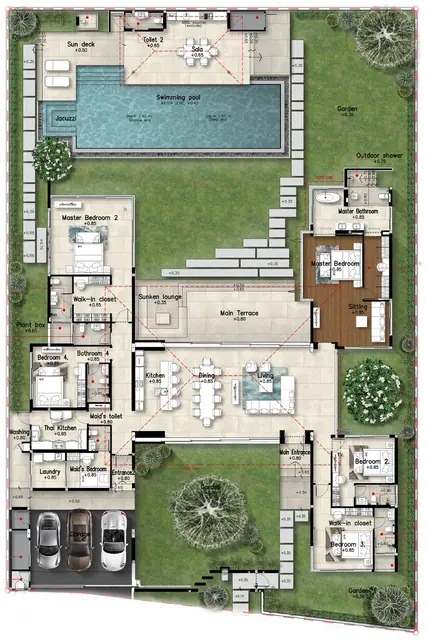 Botanica Grand Avenue — Grand Forest · 5 спален, Лаян, Пхукет