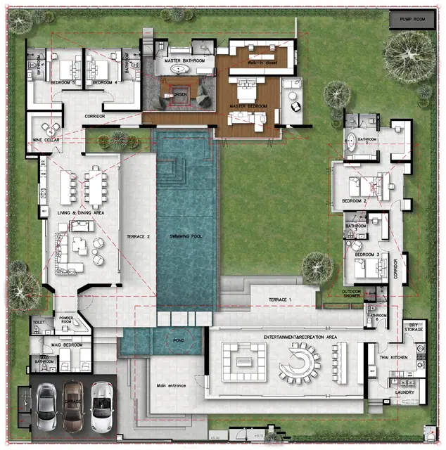 Botanica Grand Avenue — Grand Forest · Тип GFC · 5 спален, Лаян, Пхукет