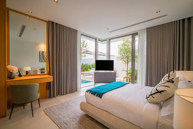 Botanica Louvre — Спальня с рабочим столом, Банг Тао и Лагуна, Пхукет