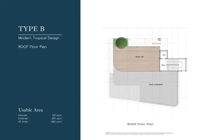 Botanica Modern Sea Karon — 4 спальни · 660 м² — кровля, Карон и Ката, Пхукет