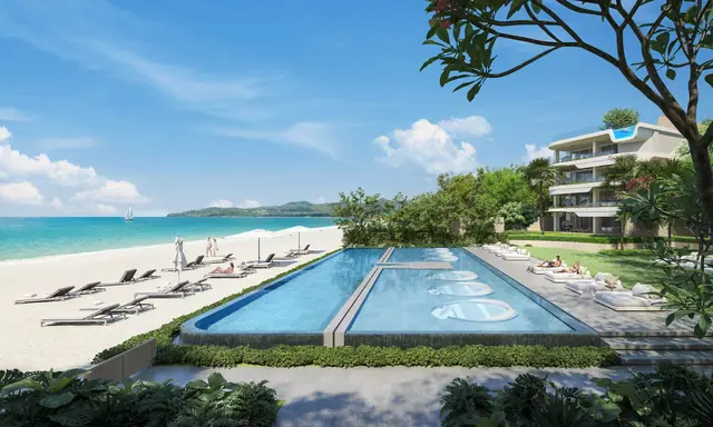 Oceanus Banyan Tree Beach Residences — Спортивный бассейн у пляжа, Банг Тао и Лагуна, Пхукет