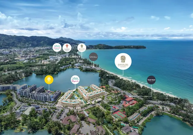 Oceanus Banyan Tree Beach Residences — Расположение в курорте Laguna Phuket, Банг Тао и Лагуна, Пхукет