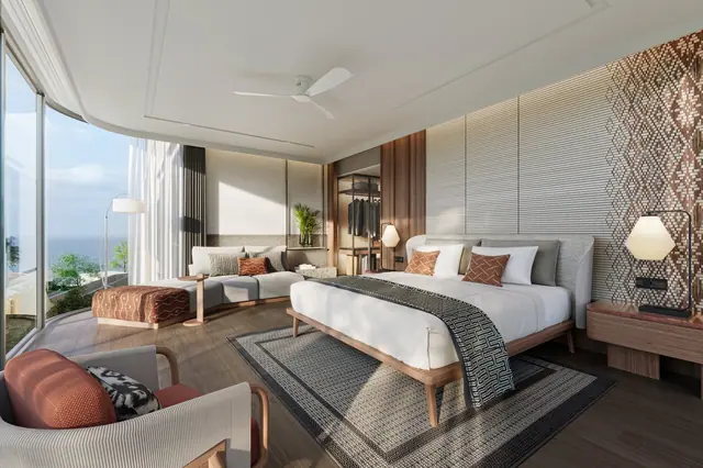 Oceanus Banyan Tree Beach Residences — Спальня Junior Master, Банг Тао и Лагуна, Пхукет