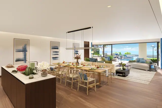 Sirena Banyan Tree Beach Residences — Тип A: кухня-столовая, Банг Тао и Лагуна, Пхукет