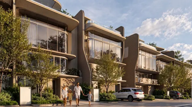 Varuna Banyan Tree Beach Residences — Фасады резиденций, Банг Тао и Лагуна, Пхукет