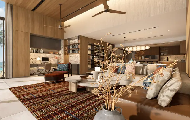 Varuna Banyan Tree Beach Residences — Гостиная и столовая, Банг Тао и Лагуна, Пхукет