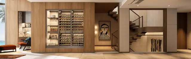 Varuna Banyan Tree Beach Residences — Винный шкаф в холле, Банг Тао и Лагуна, Пхукет