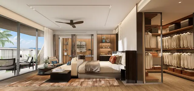 Varuna Banyan Tree Beach Residences — Спальня с гардеробной, Банг Тао и Лагуна, Пхукет