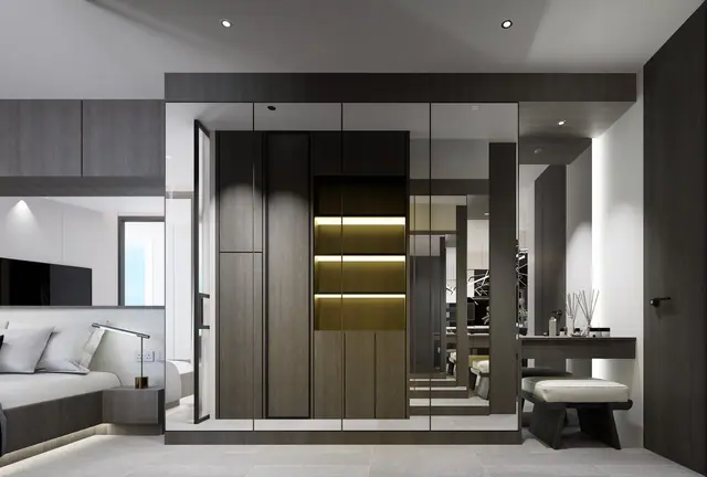 Citygate De Phuket — Гардеробная и спальня, 46 м², Камала и Сурин, Пхукет