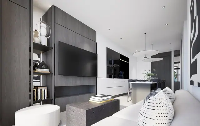 Citygate De Phuket — Гостиная, 81 м², Камала и Сурин, Пхукет