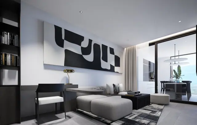 Citygate De Phuket — Гостиная-столовая, 84 м², Камала и Сурин, Пхукет