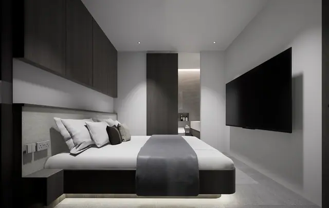 Citygate De Phuket — Спальня с ТВ, 84 м², Камала и Сурин, Пхукет
