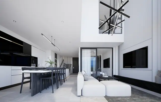 Citygate De Phuket — Гостиная-столовая, 125 м², Камала и Сурин, Пхукет