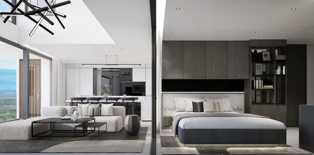 Citygate De Phuket — Второй уровень дуплекса, 125 м², Камала и Сурин, Пхукет