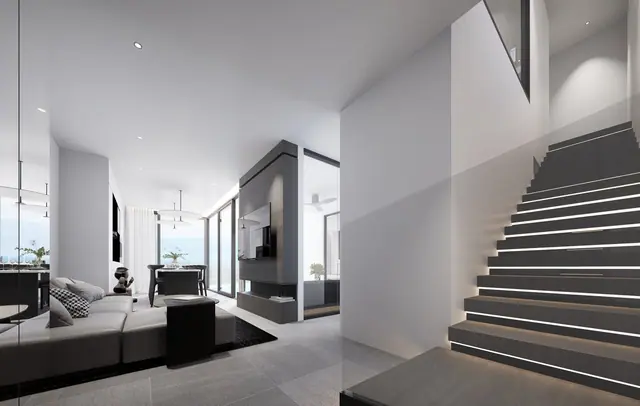 Citygate De Phuket — Холл с лестницей, 177 м², Камала и Сурин, Пхукет