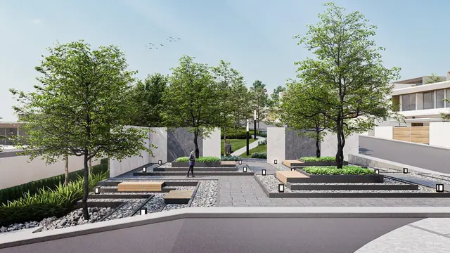 Clover Residence — Площадь у въезда, Банг Тао и Лагуна, Пхукет
