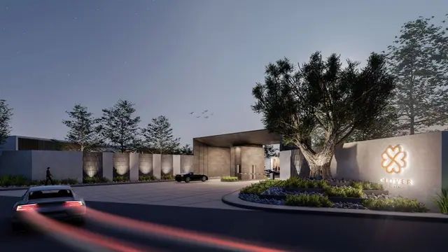 Clover Residence — Въезд вечером, Банг Тао и Лагуна, Пхукет