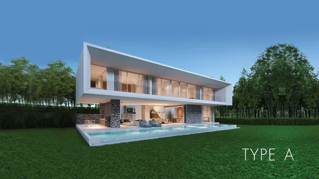 Clover Residence — Вилла типа A с бассейном, Банг Тао и Лагуна, Пхукет