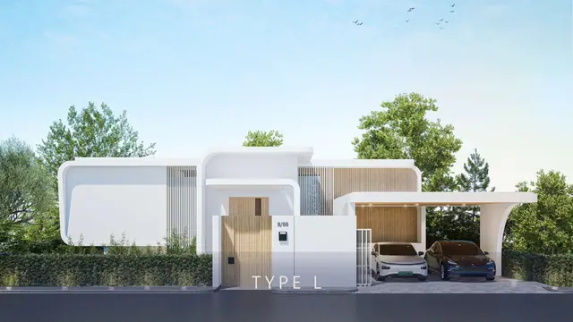 Clover Residence — Вилла типа L, въезд, Банг Тао и Лагуна, Пхукет