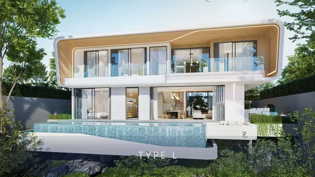 Clover Residence — Вилла типа L с бассейном, Банг Тао и Лагуна, Пхукет