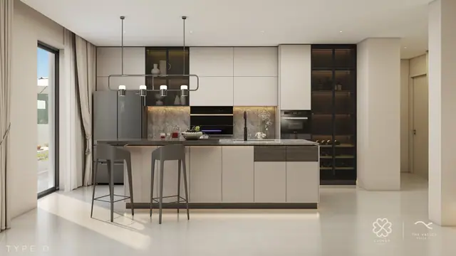 Clover Residence — Кухня, тип D, Банг Тао и Лагуна, Пхукет