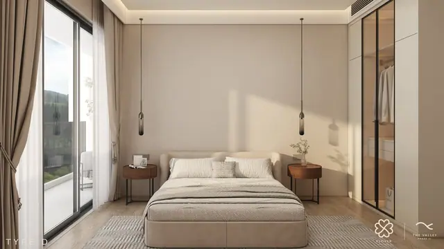Clover Residence — Спальня с панорамным окном, Банг Тао и Лагуна, Пхукет