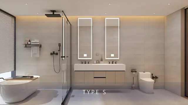 Clover Residence — Ванная, тип S, Банг Тао и Лагуна, Пхукет