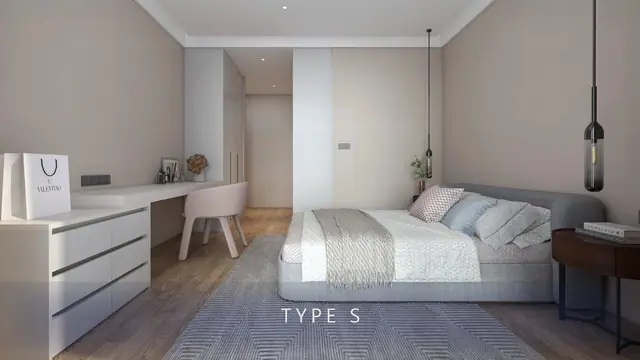 Clover Residence — Спальня с туалетным столиком, Банг Тао и Лагуна, Пхукет