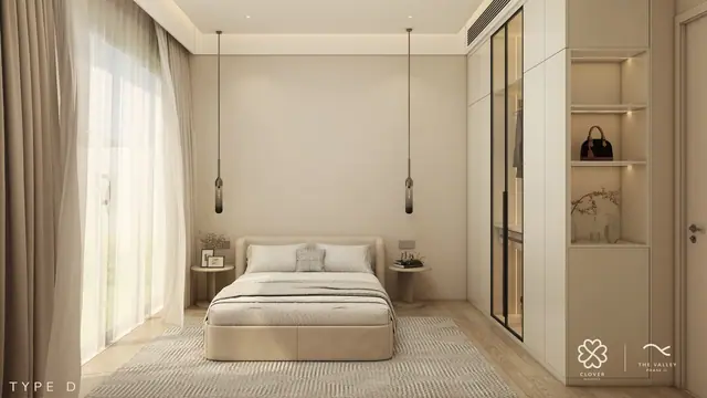 Clover Residence — Спальня с гардеробом, Банг Тао и Лагуна, Пхукет