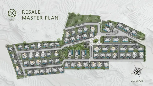 Clover Residence — Генплан переуступок, Банг Тао и Лагуна, Пхукет