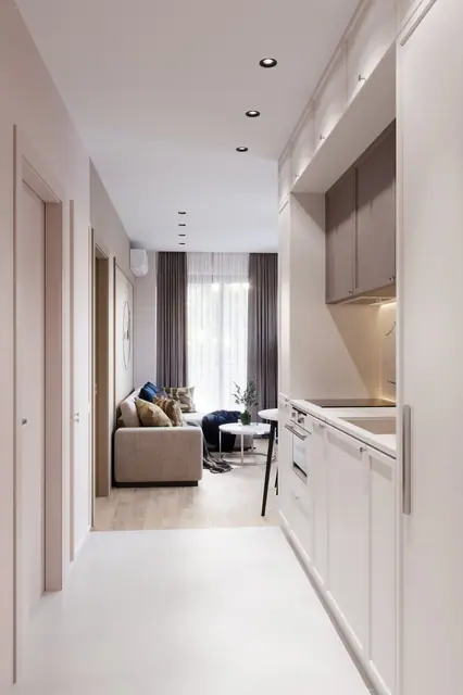Dominion Rawai — Кухня-гостиная, 1 спальня 43,5 м², Раваи и Най Харн, Пхукет