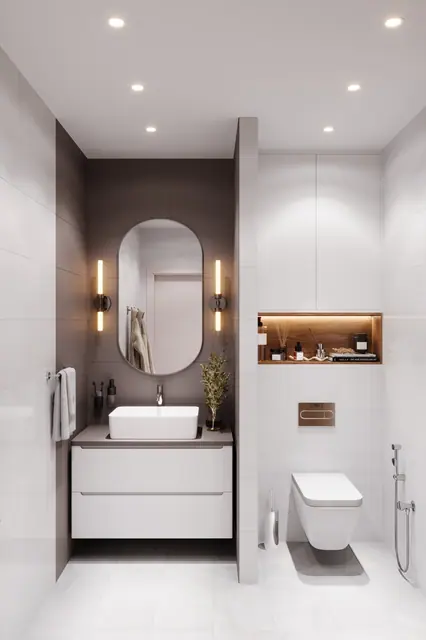 Dominion Rawai — Санузел, 1 спальня 43,5 м², Раваи и Най Харн, Пхукет