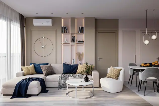 Dominion Rawai — Гостиная, 1 спальня 49,5 м², Раваи и Най Харн, Пхукет