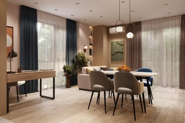 Dominion Rawai — Столовая, 1 спальня 56 м², Раваи и Най Харн, Пхукет